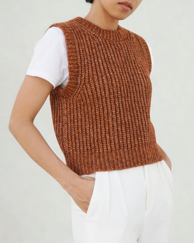Claywave Vest Crochet Pattern