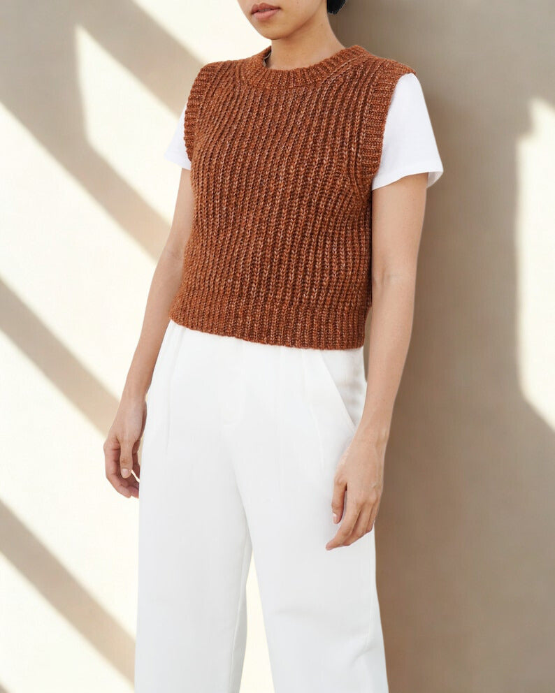 Claywave Vest Crochet Pattern