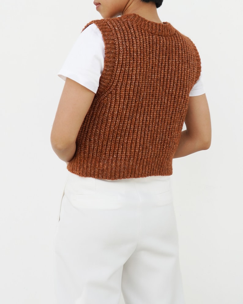 Claywave Vest Crochet Pattern