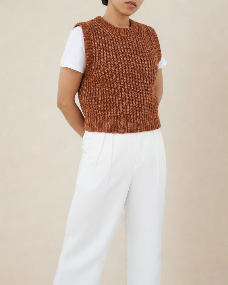 Claywave Vest Crochet Pattern