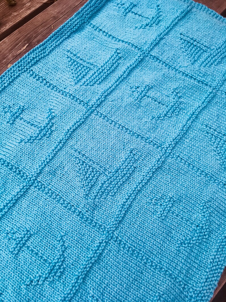 Starboard Blanket Knitting Pattern