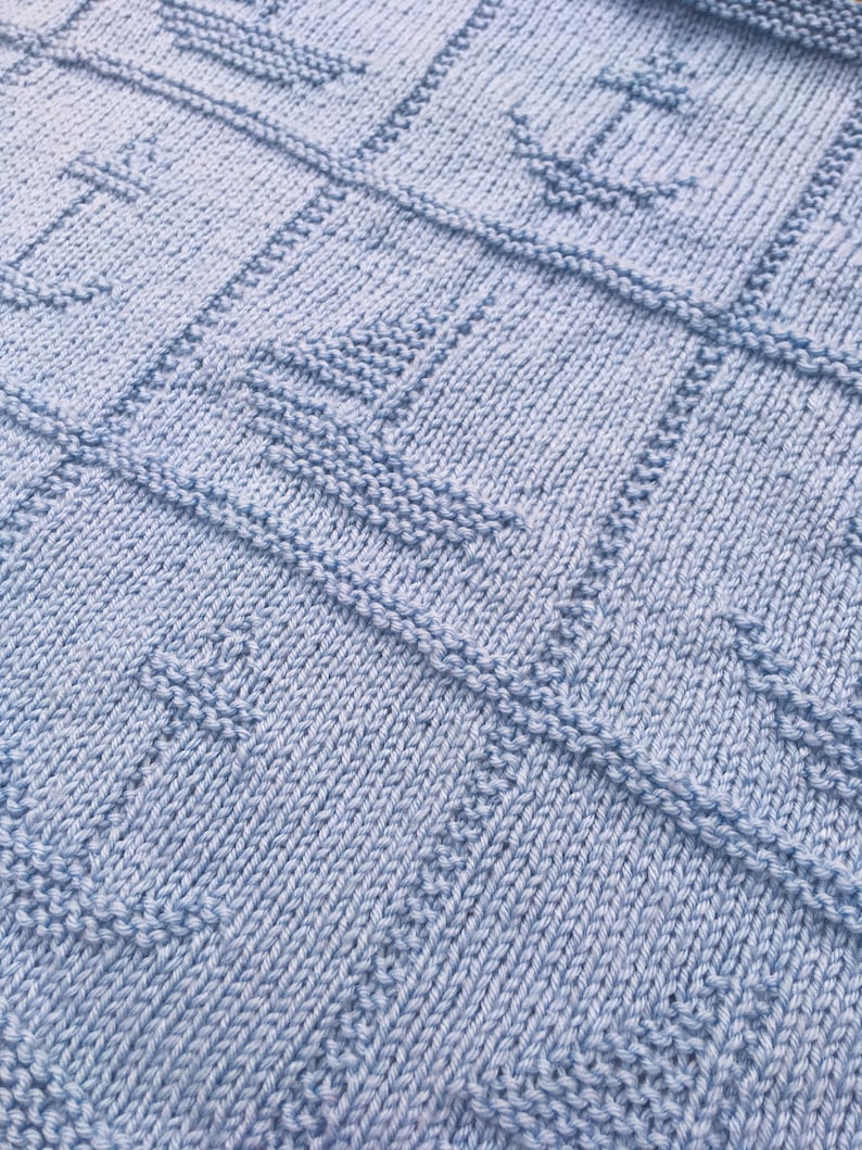 Starboard Blanket Knitting Pattern