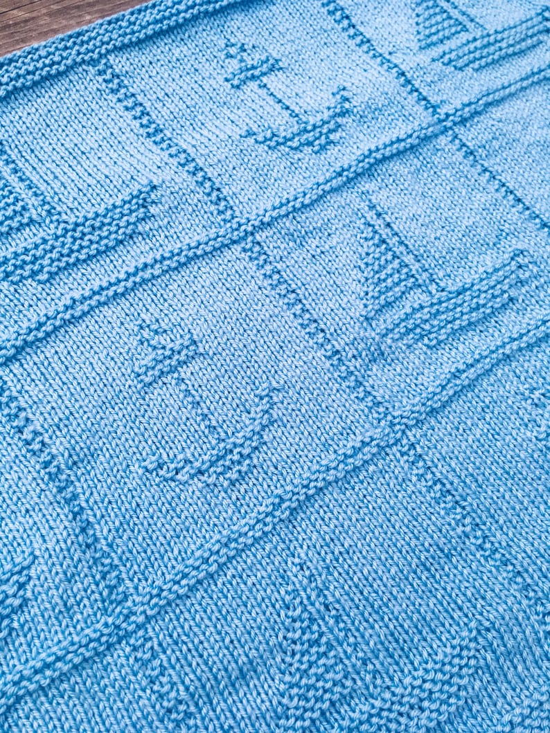 Starboard Blanket Knitting Pattern