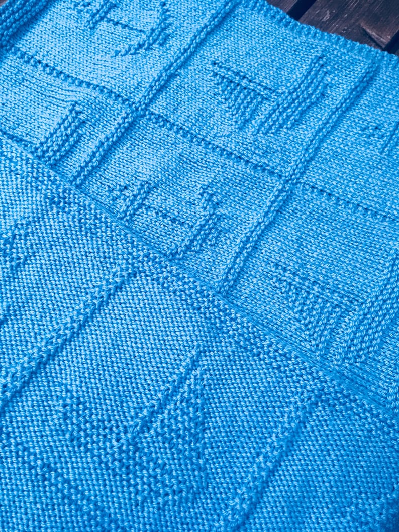 Starboard Blanket Knitting Pattern