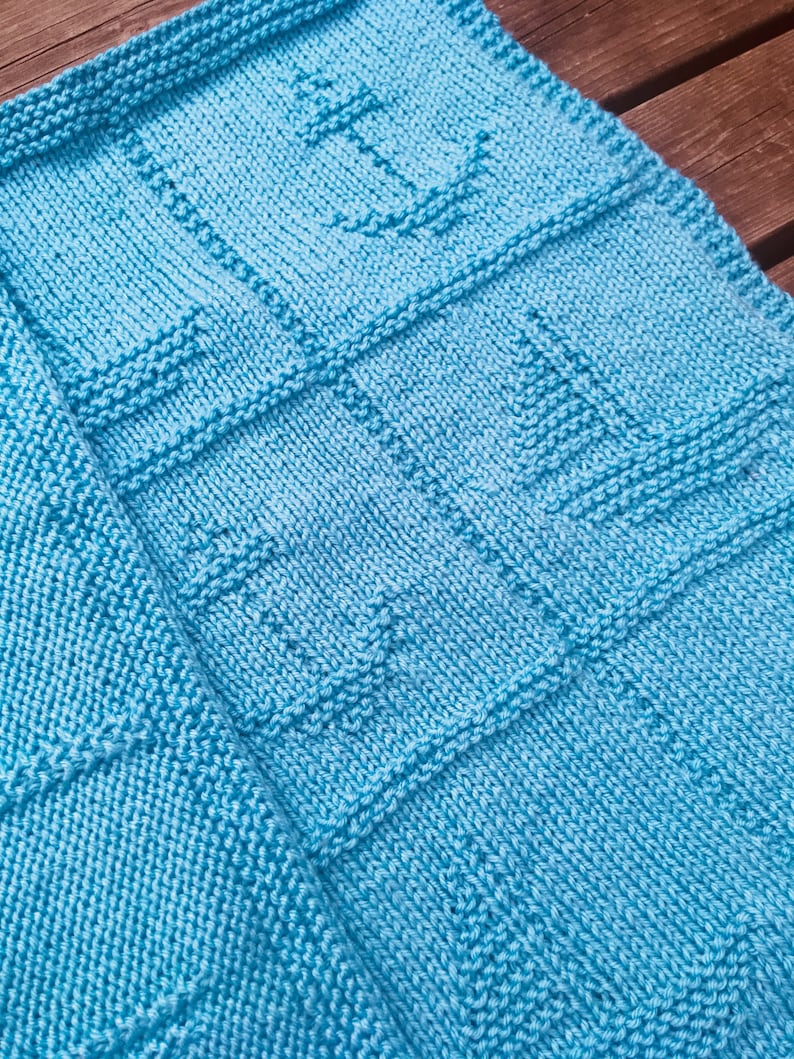 Starboard Blanket Knitting Pattern