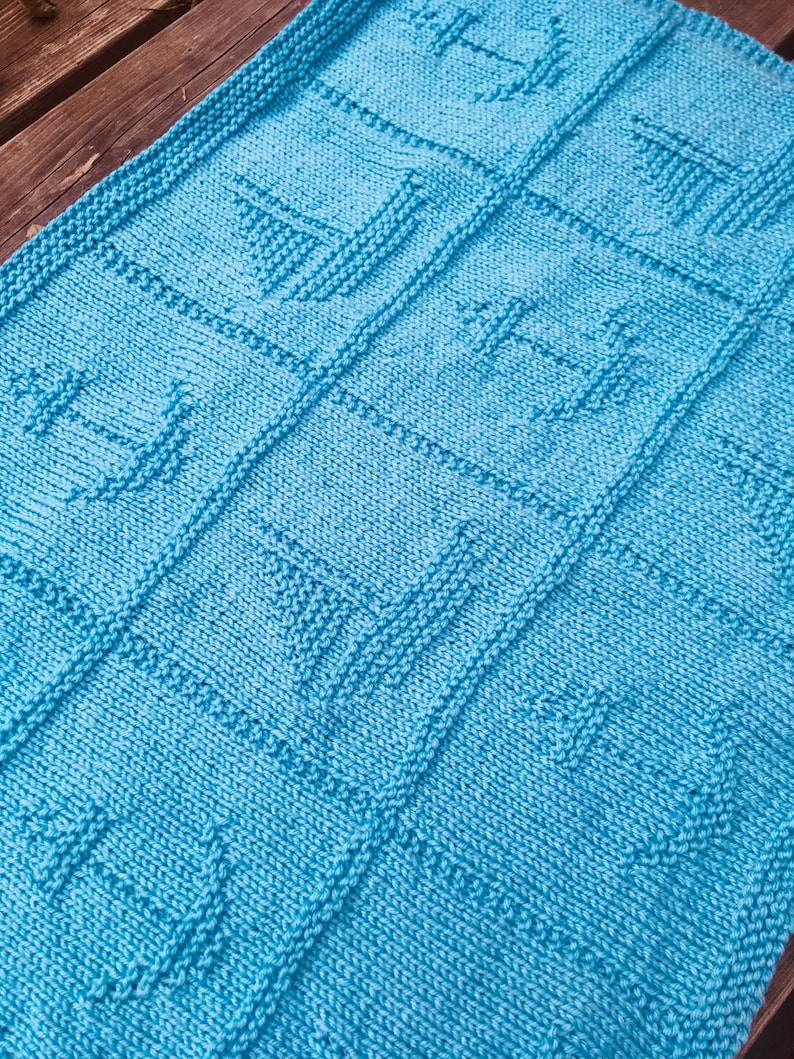 Starboard Blanket Knitting Pattern