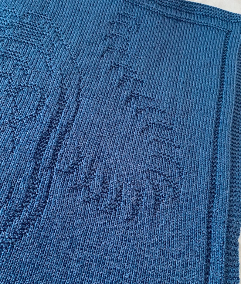 Tiger Blanket Knitting Pattern