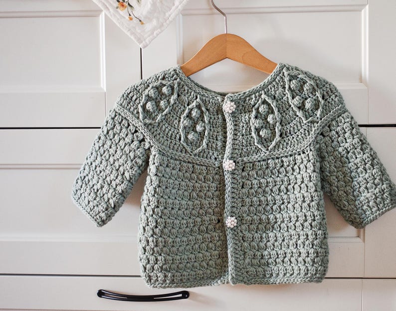 LittleBud Cardigan Crochet Pattern