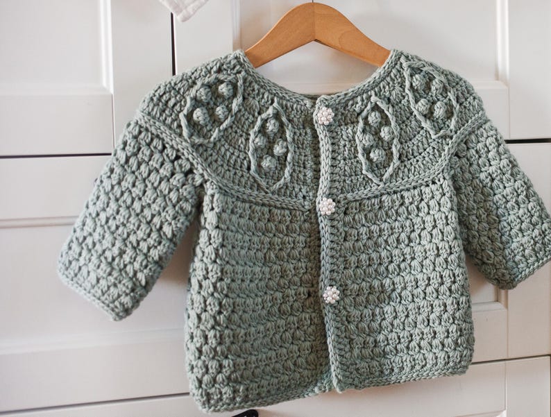 LittleBud Cardigan Crochet Pattern