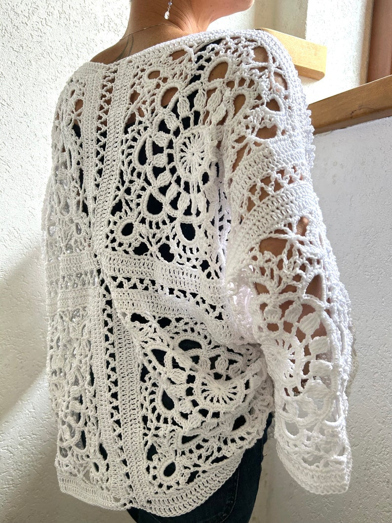 Elegant Grid Top Crochet Pattern
