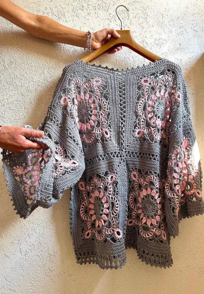 Elegant Grid Top Crochet Pattern
