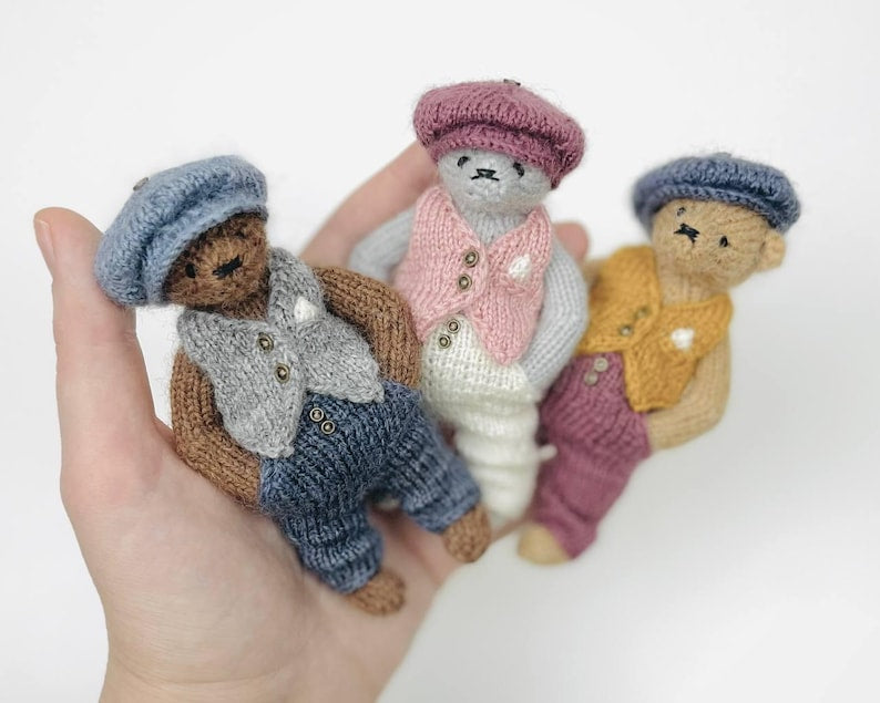 Teddy Bear Knitting Pattern