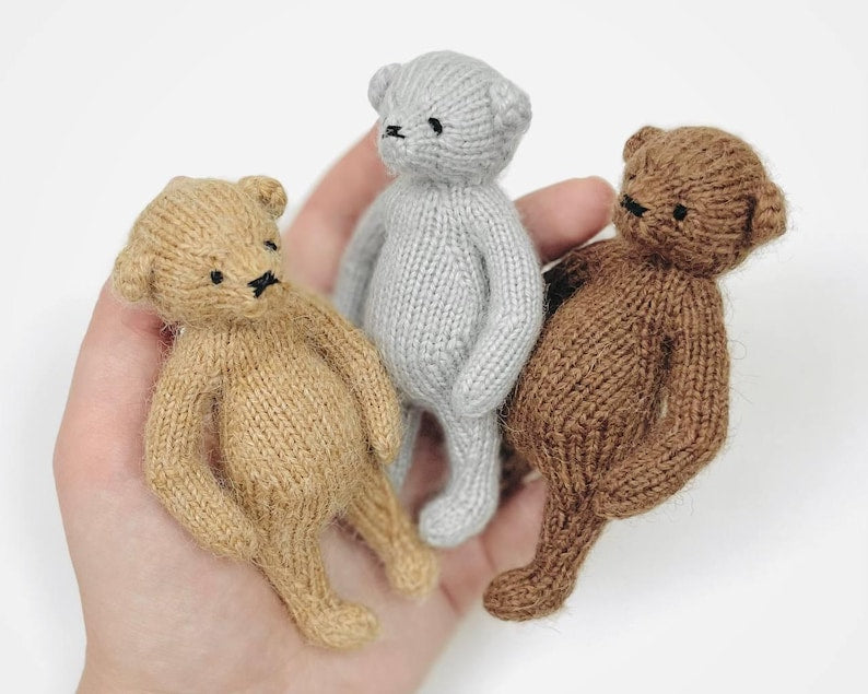 Teddy Bear Knitting Pattern