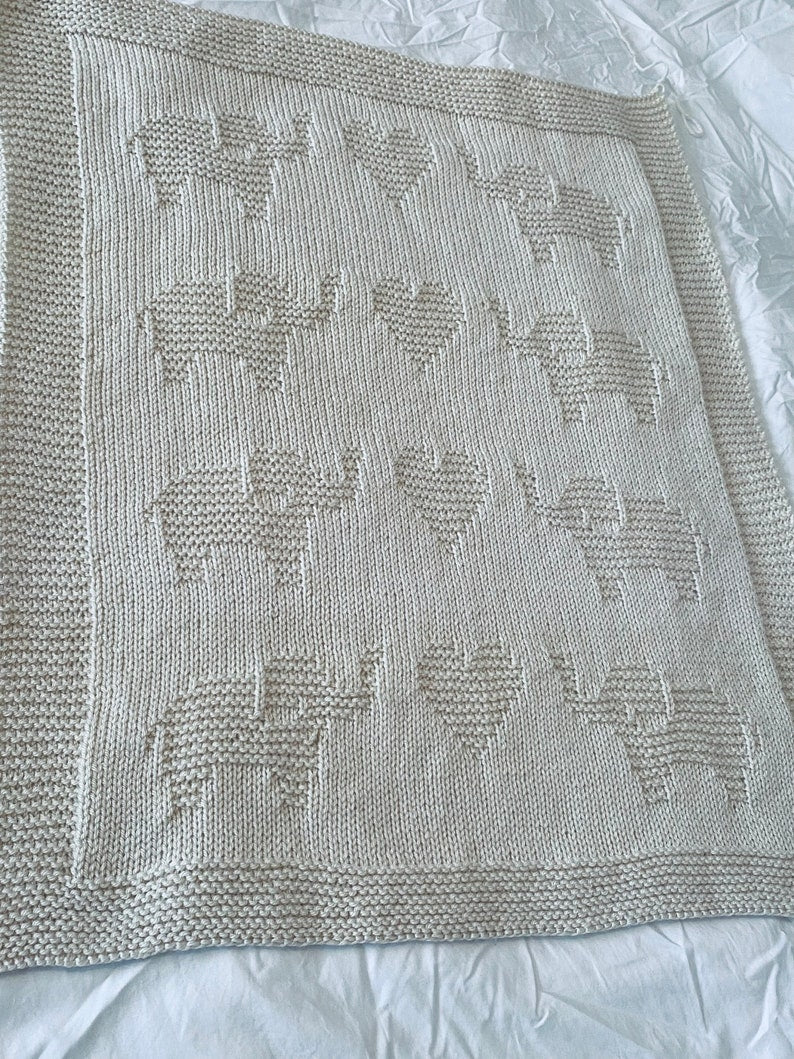 Elephant Blanket Knitting Pattern