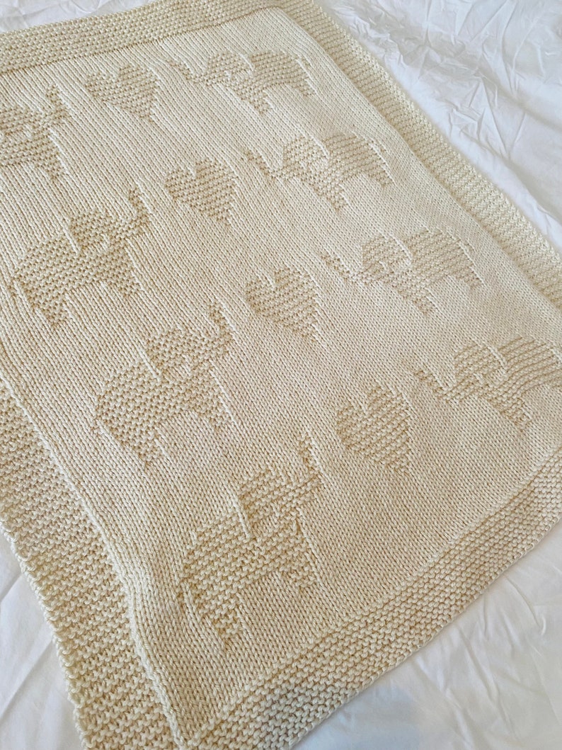 Elephant Blanket Knitting Pattern