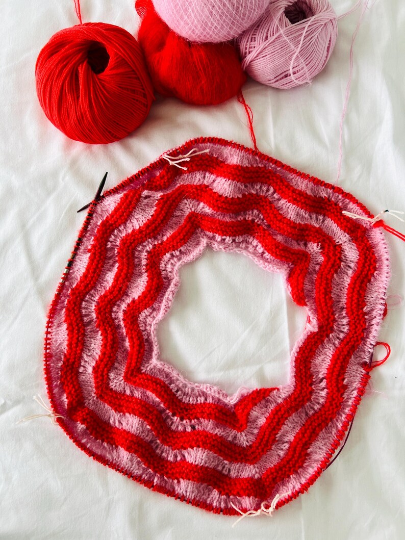 Heartbeat Sweater Knitting Pattern