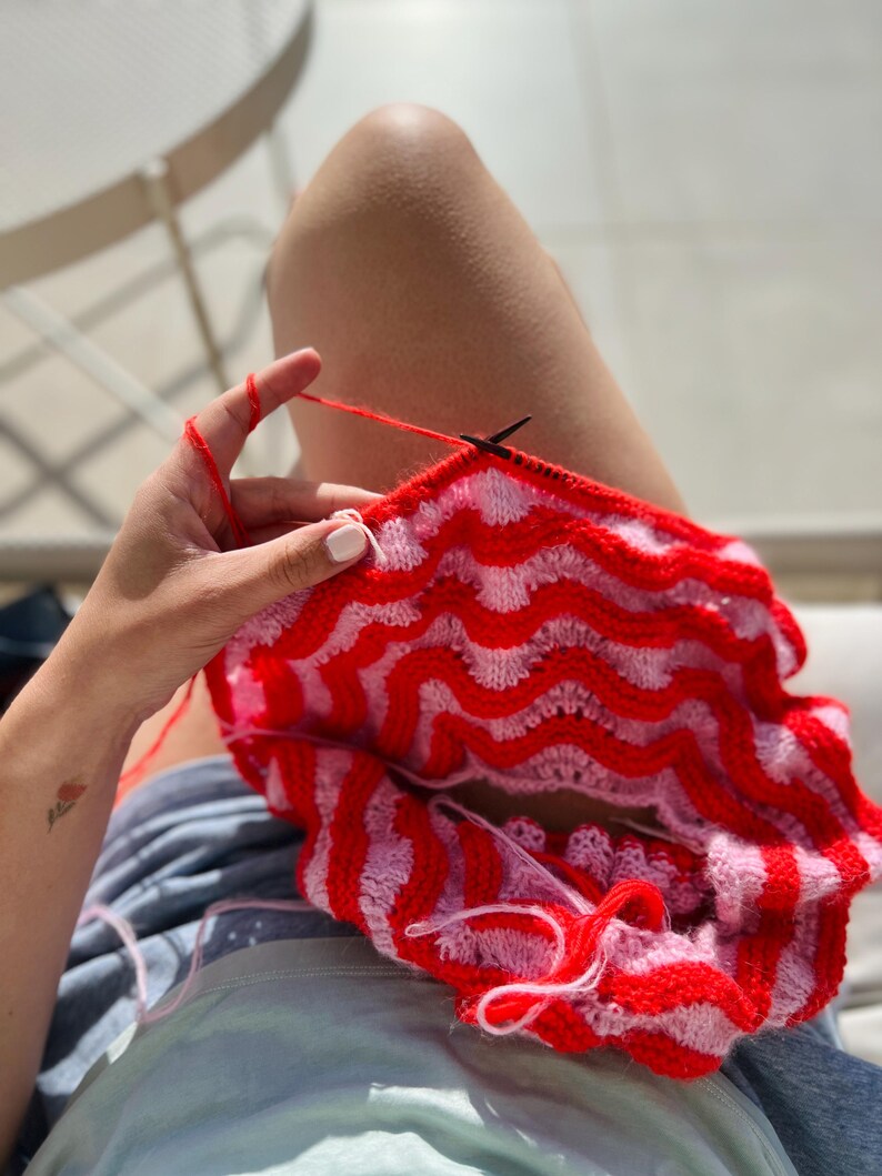 Heartbeat Sweater Knitting Pattern