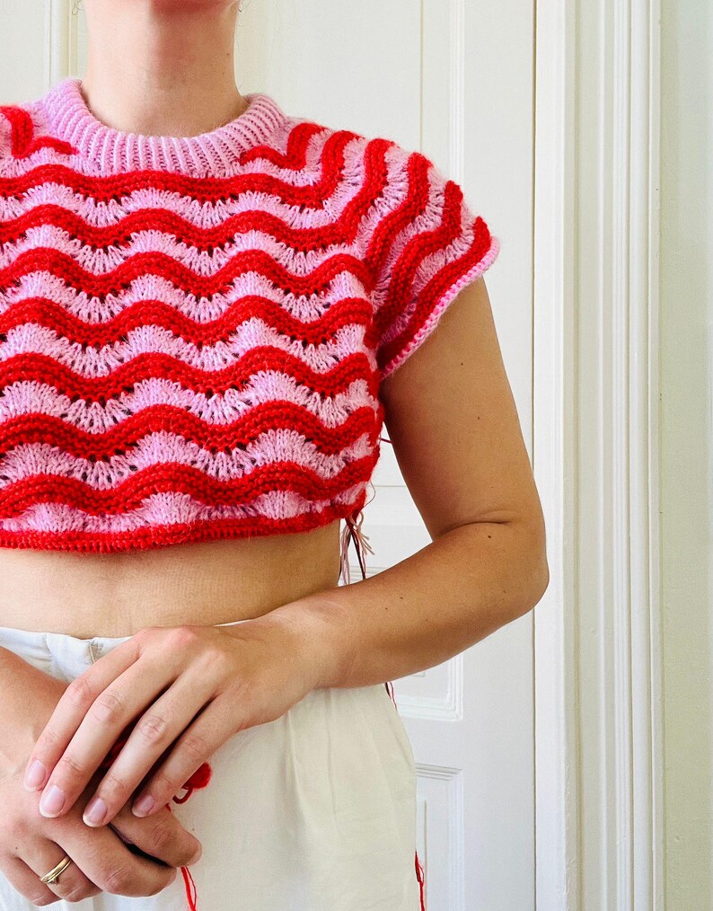 Heartbeat Sweater Knitting Pattern
