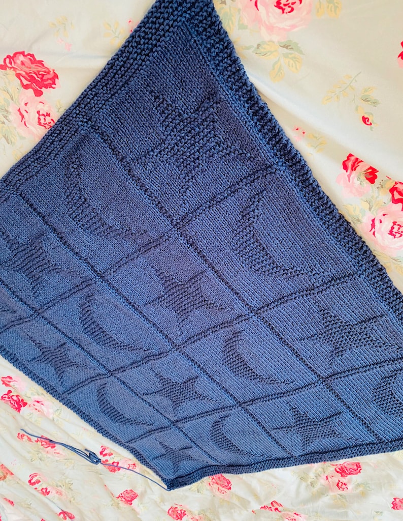 Night Sky Blanket Knitting Pattern