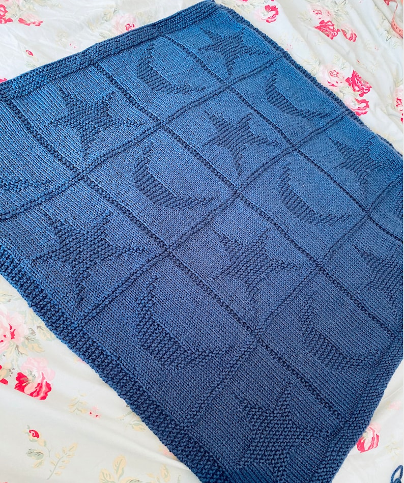 Night Sky Blanket Knitting Pattern