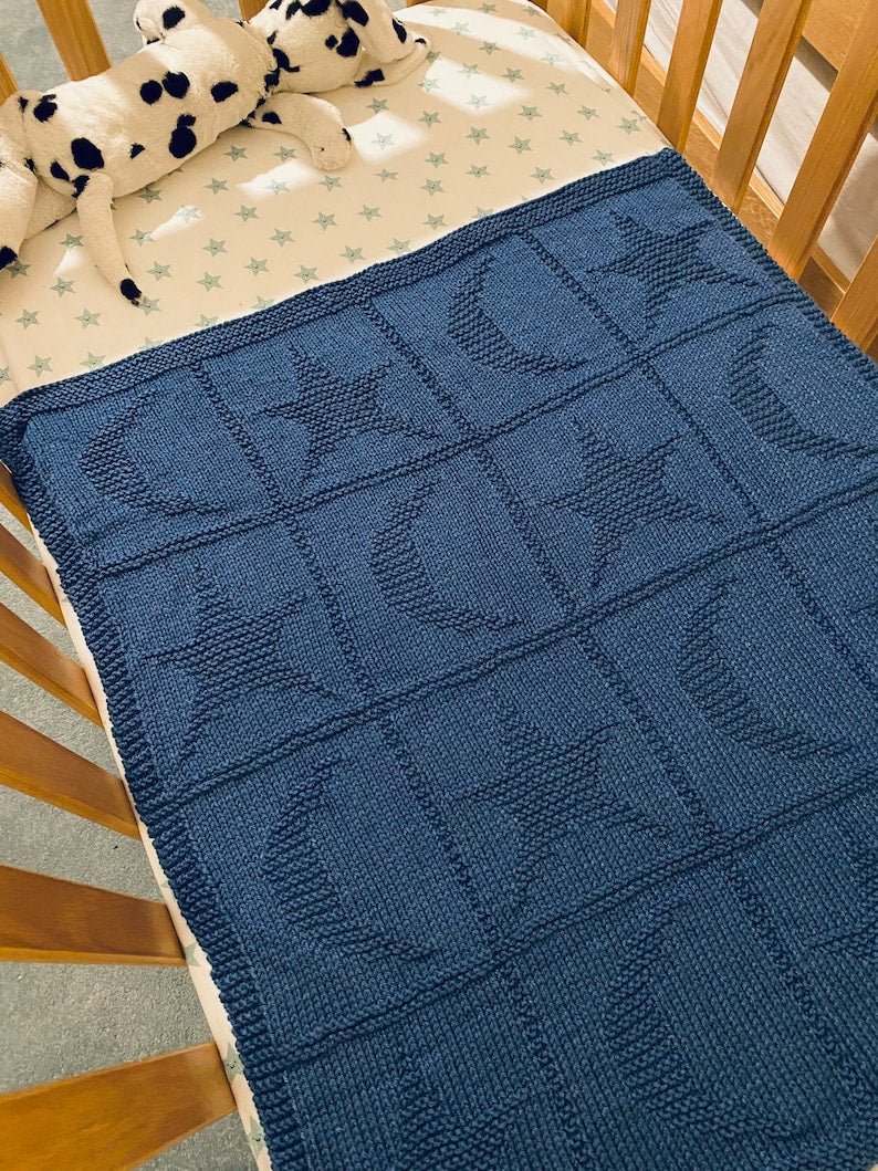 Night Sky Blanket Knitting Pattern