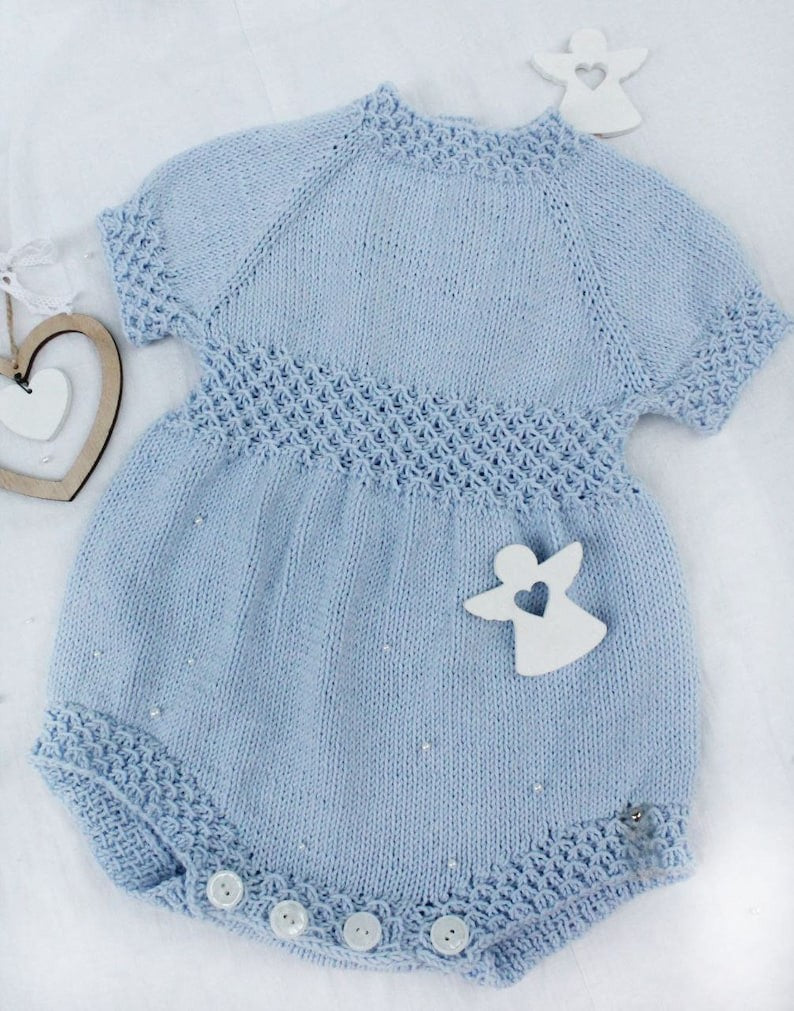 Holy Baby Bodysuit Knitting Pattern