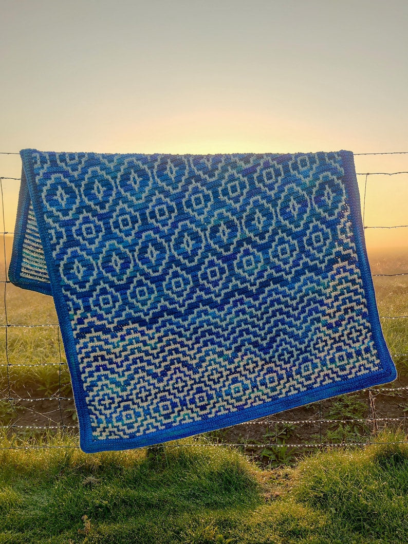 Moroccan Dreams Blanket Crochet Pattern