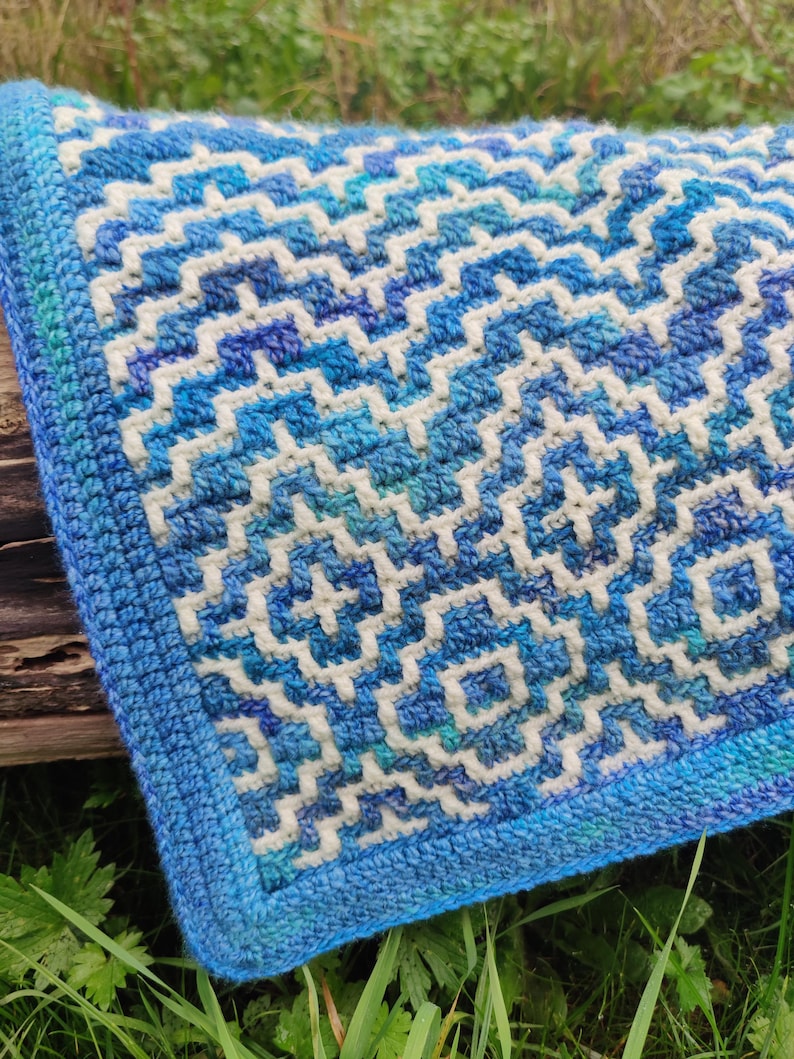 Moroccan Dreams Blanket Crochet Pattern