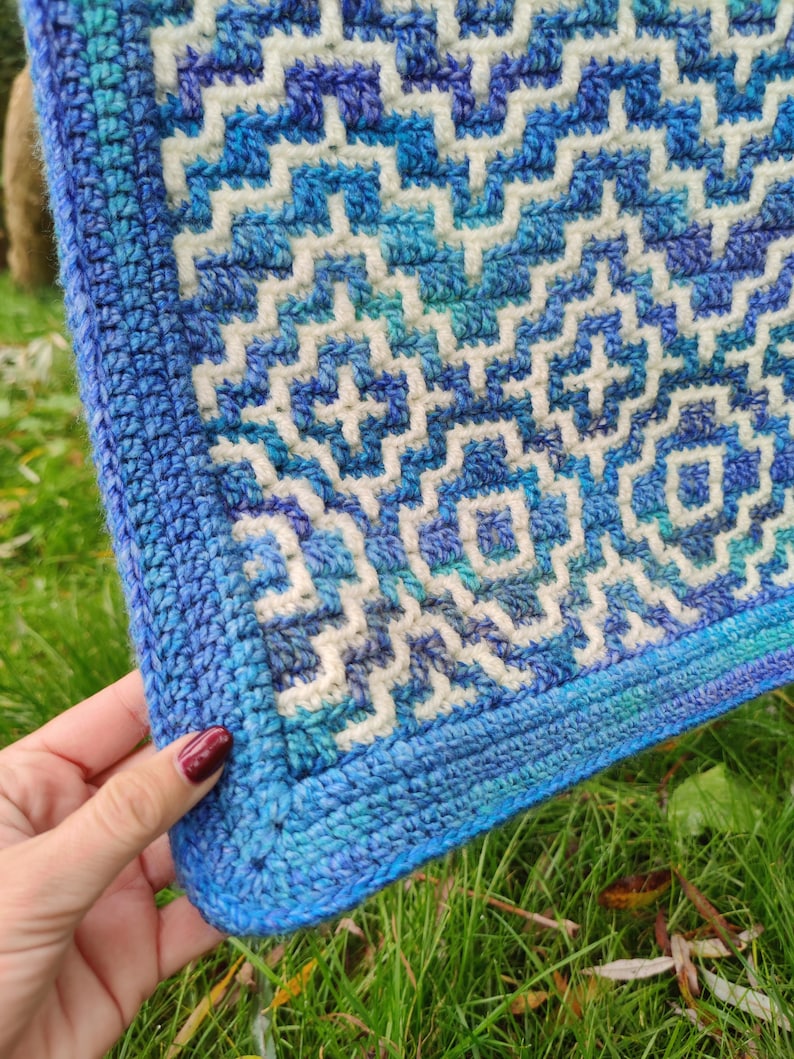 Moroccan Dreams Blanket Crochet Pattern