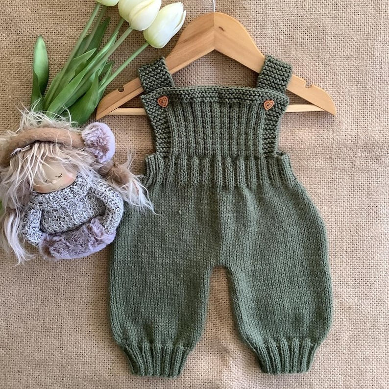 Little Olive Jumpsuit Knitting Pattern