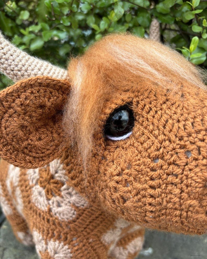 Bloomhorn Cow Crochet Pattern