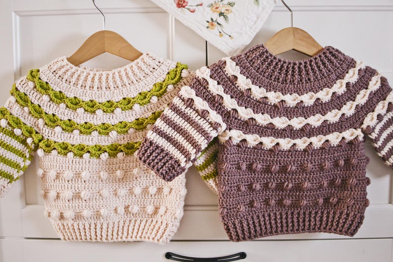 Gardenleaf Sweater Crochet Pattern