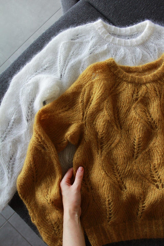 Leafdream Sweater Knitting Pattern