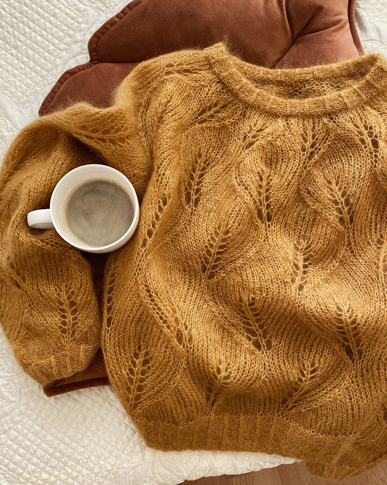 Leafdream Sweater Knitting Pattern