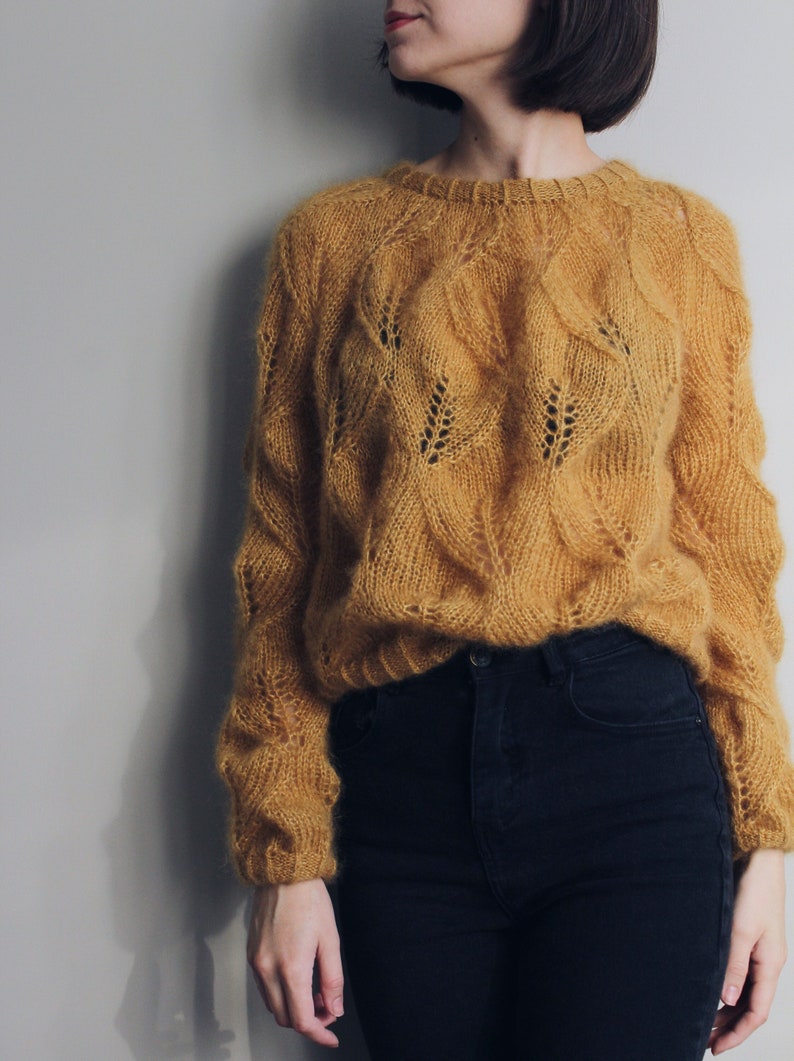 Leafdream Sweater Knitting Pattern