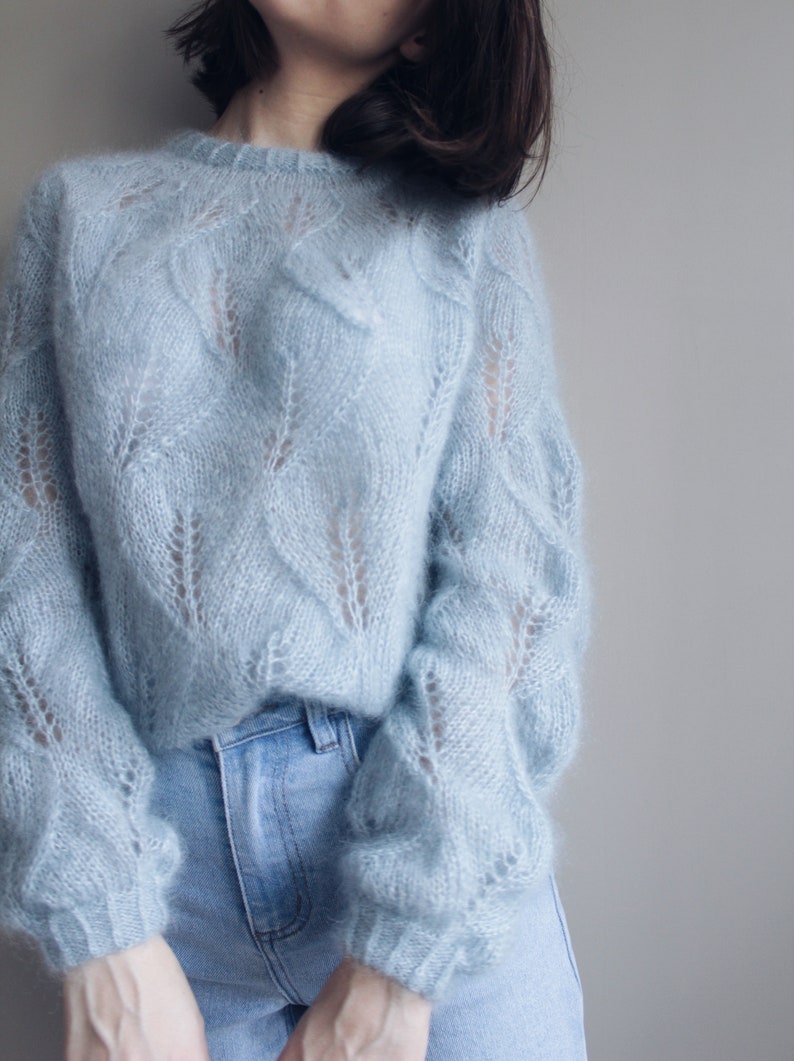 Leafdream Sweater Knitting Pattern