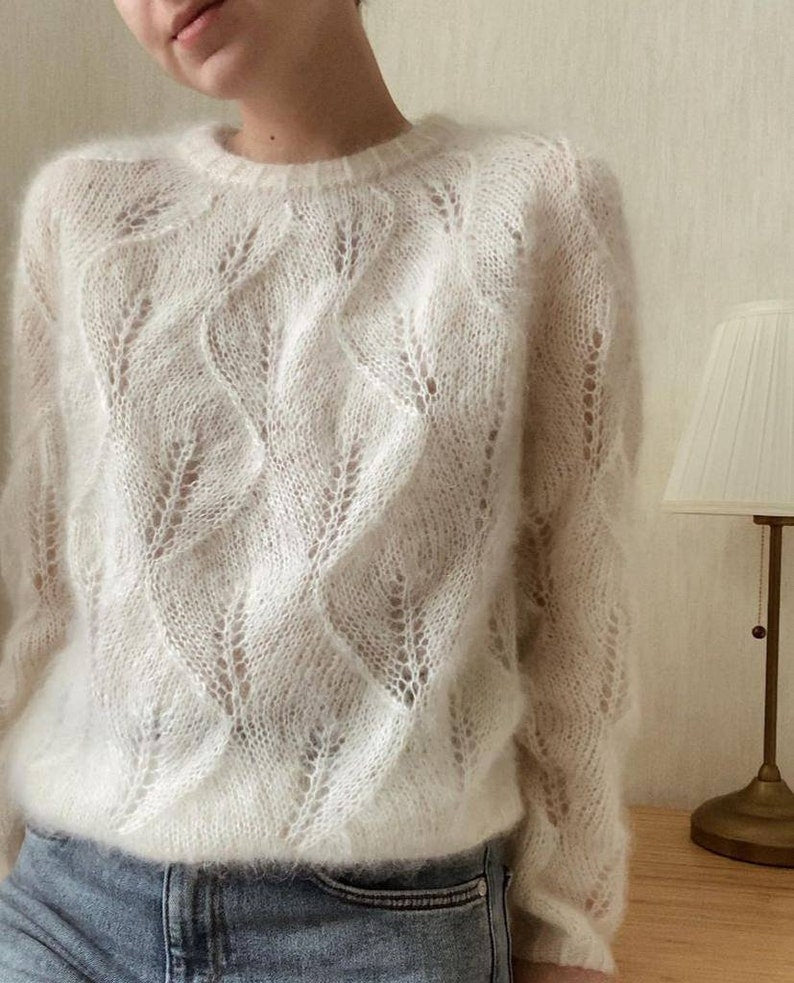Leafdream Sweater Knitting Pattern