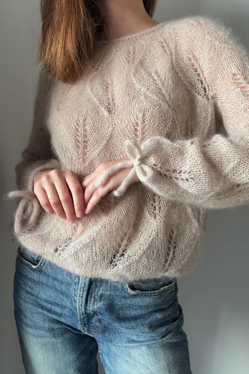 Leafdream Sweater Knitting Pattern