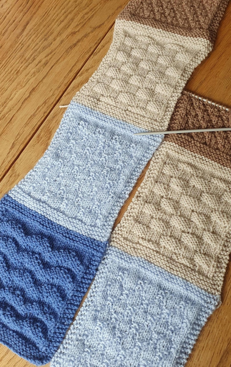 Comfort Baby Blanket Knitting Pattern