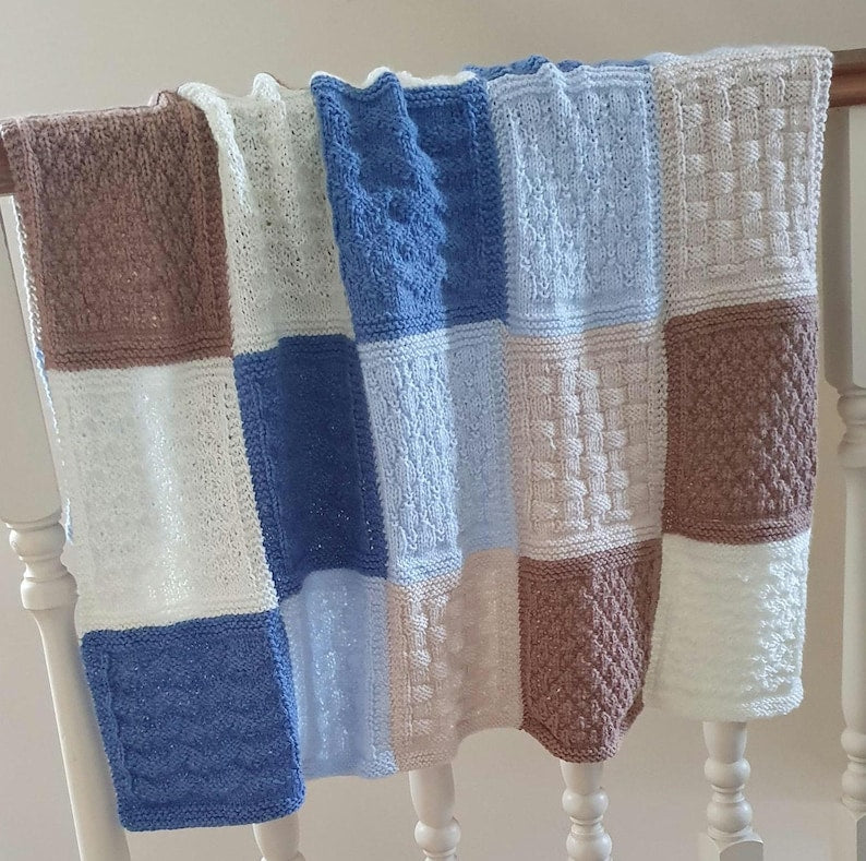 Comfort Baby Blanket Knitting Pattern