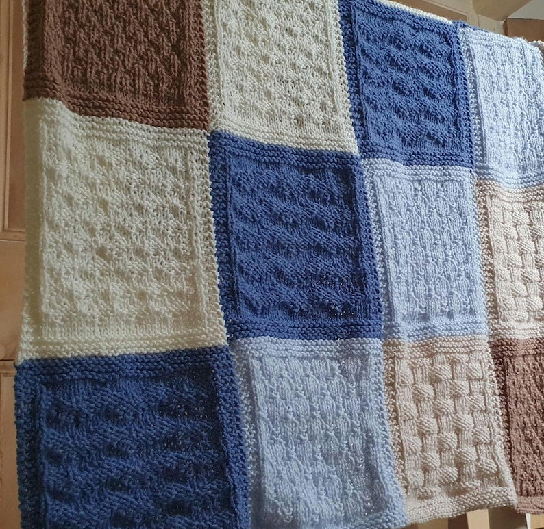 Comfort Baby Blanket Knitting Pattern