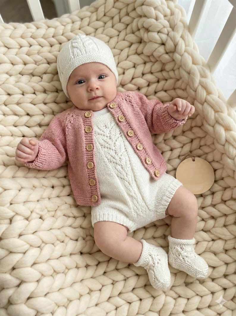 Nest Baby Set Knitting Pattern