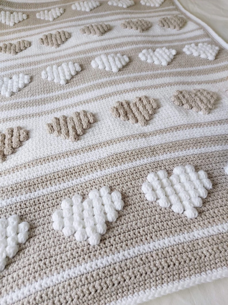 Gentle Love Blanket Crochet Pattern