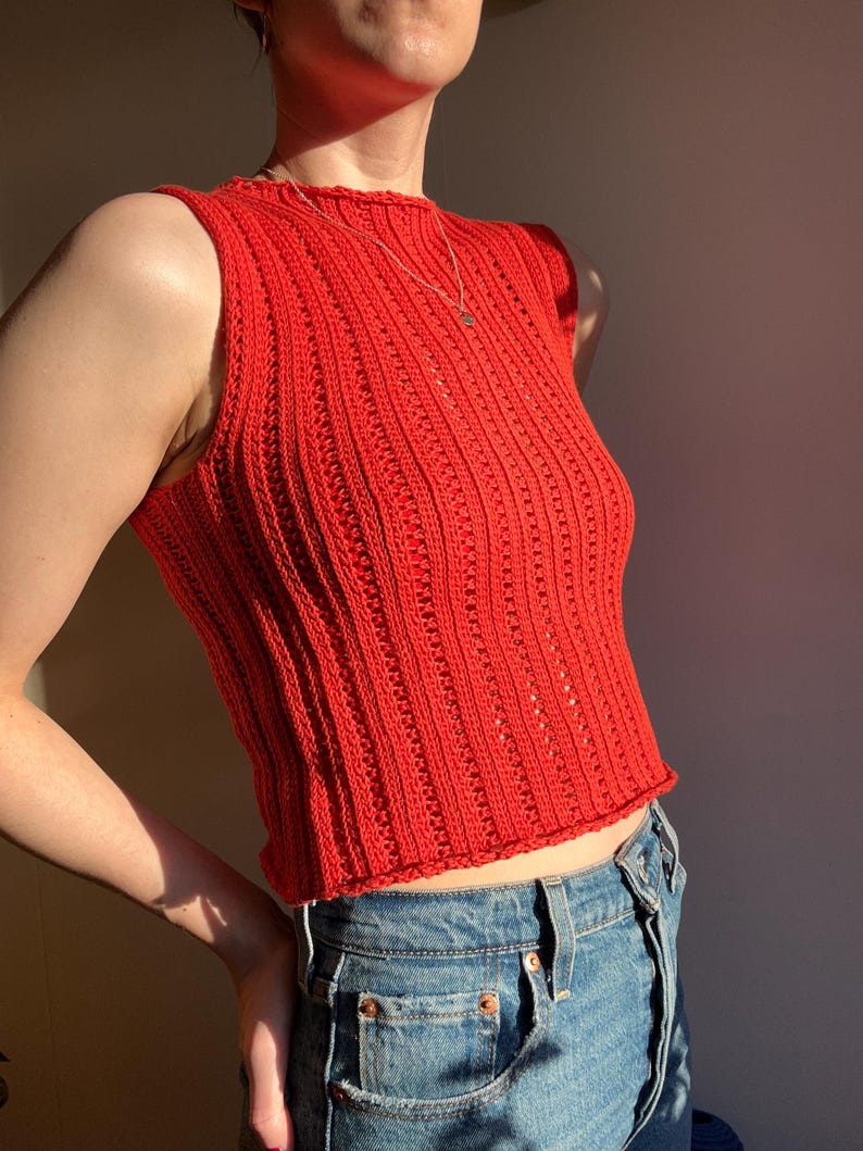 Soft Curve Top Crochet Pattern