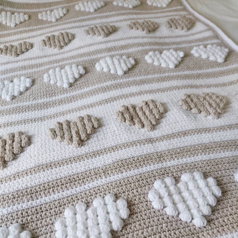 Gentle Love Blanket Crochet Pattern