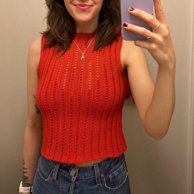 Soft Curve Top Crochet Pattern