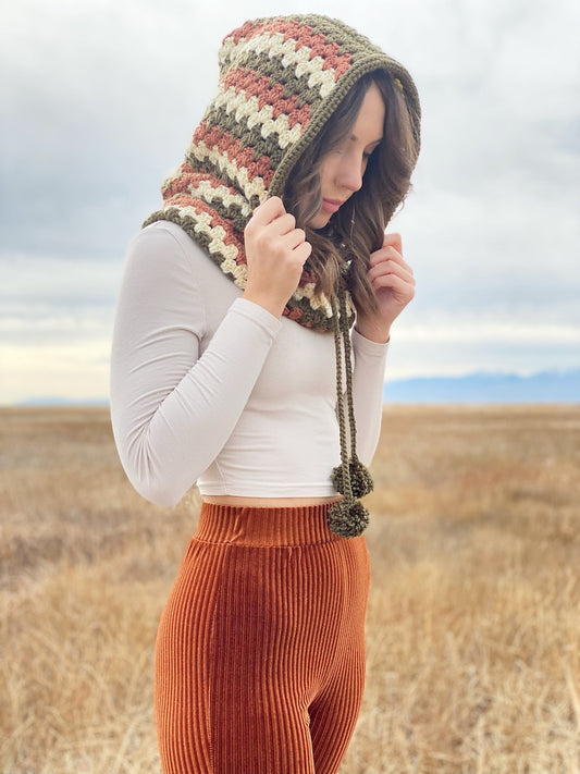 Woodland Cowl Crochet Pattern