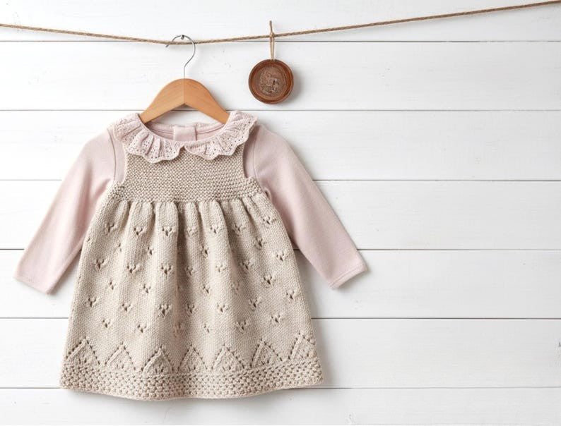 Vintage Pinafore Knitting Pattern