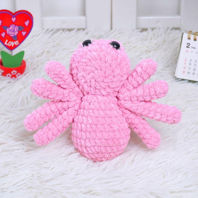 Valentine Spider Crochet Pattern