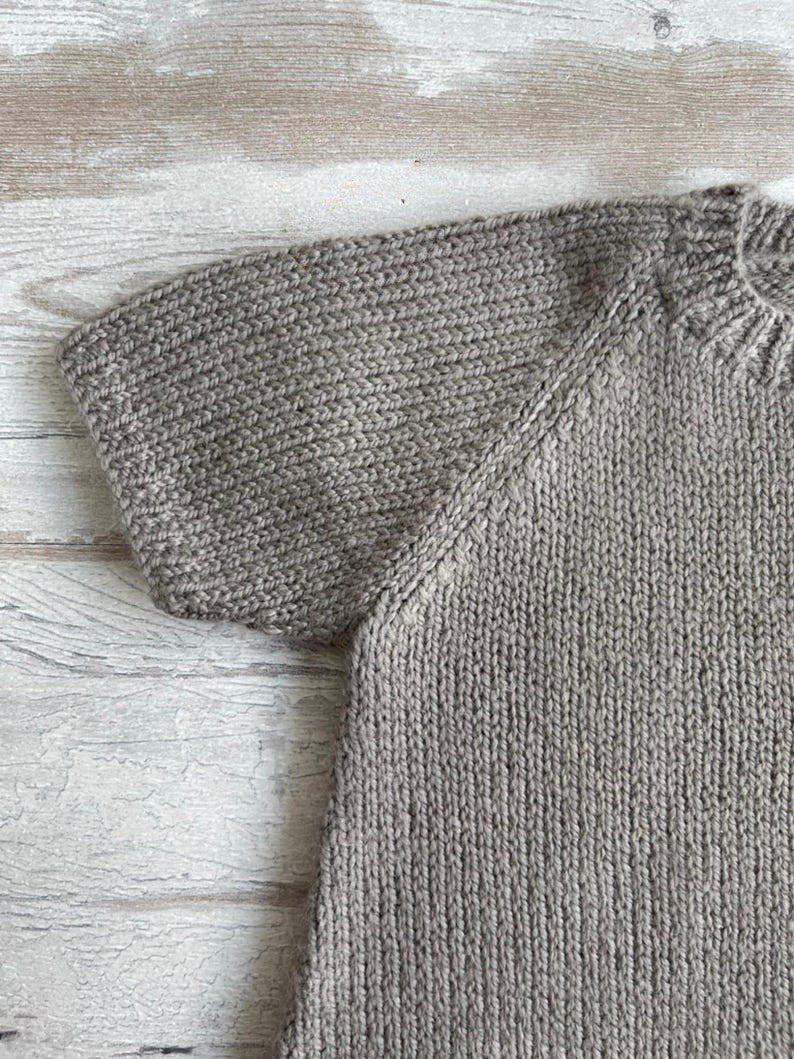 Soft Dune Romper Knitting Pattern